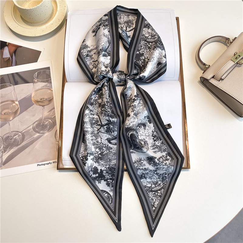 Luxury Bags China - Foulard Lungo di Lusso, Fasce Sottili