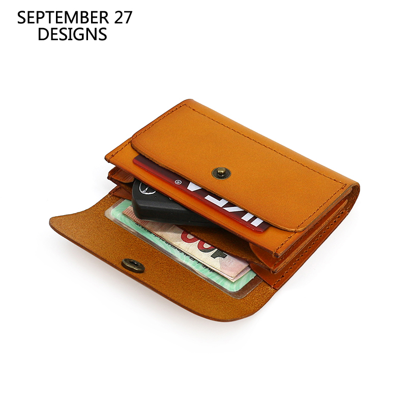Luxury Bags Leather - Mini marsupio da uomo in vera
