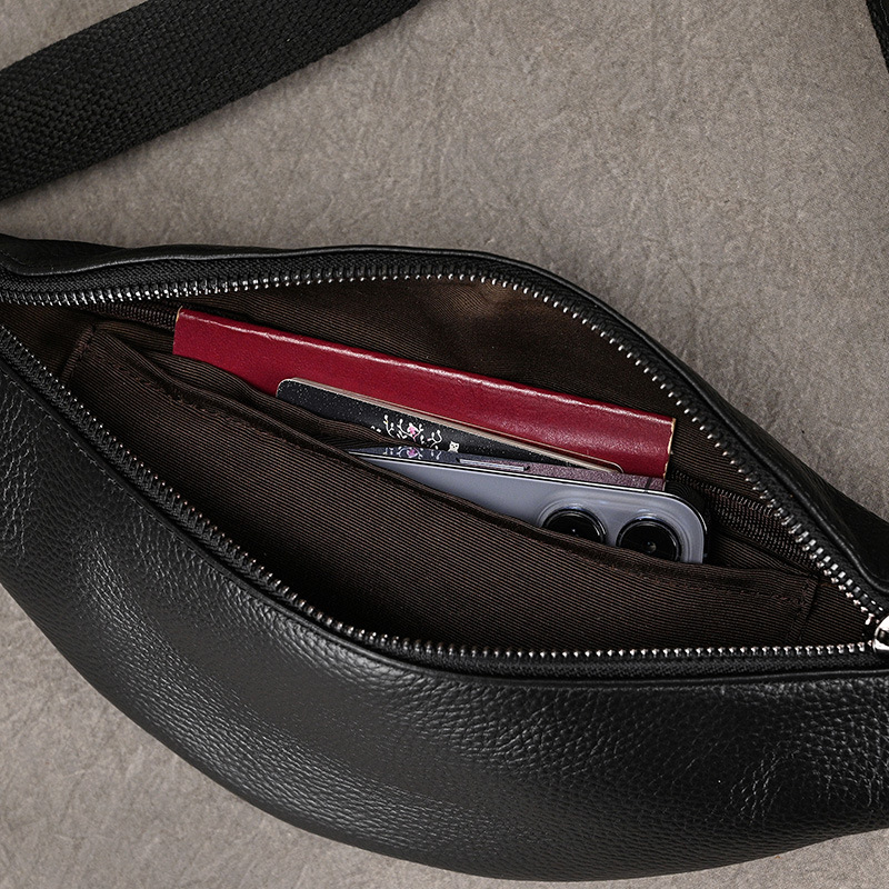 Marsupio per uomo 2024 in vera - Luxury Bags Leather recensione e prezzo